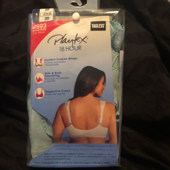 NIB, Playtex 18 Hour Bra, Soft mint blue, Size 40C - Picture 2 of 5